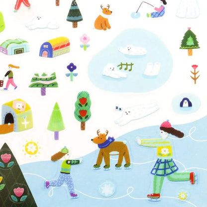 Cozyca Sticker Seal - A Cold Place, Far Away - Sticker Sheets