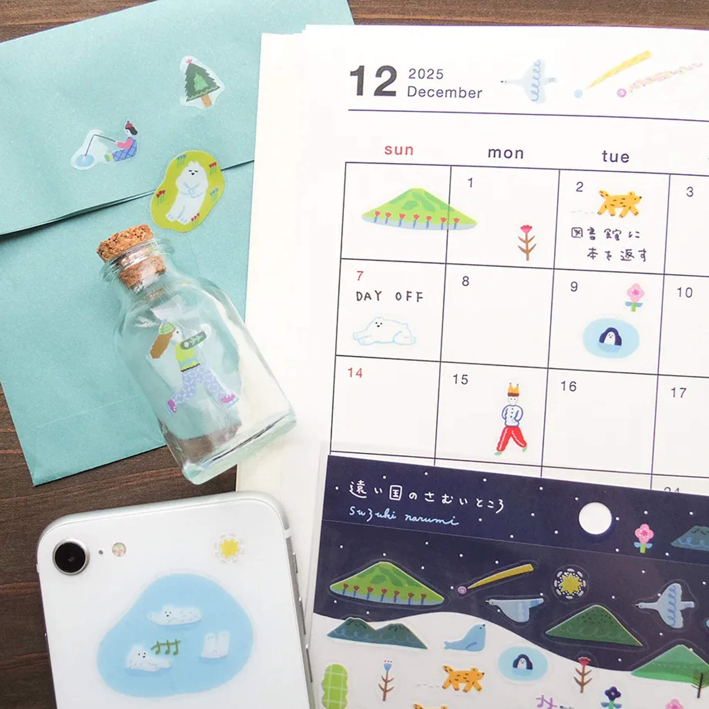 Cozyca Sticker Seal - A Cold Place, Far Away - Sticker Sheets