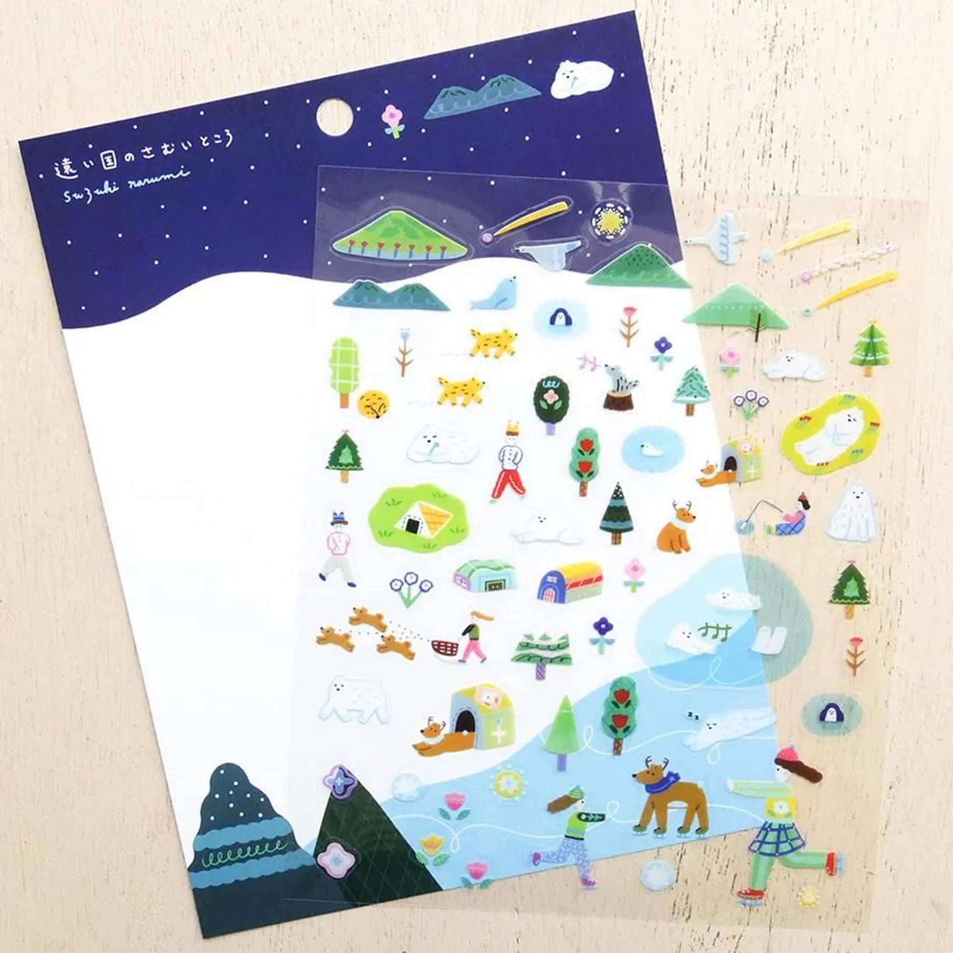 Cozyca Sticker Seal - A Cold Place, Far Away - Sticker Sheets
