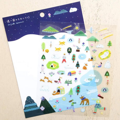 Cozyca Sticker Seal - A Cold Place, Far Away - Sticker Sheets