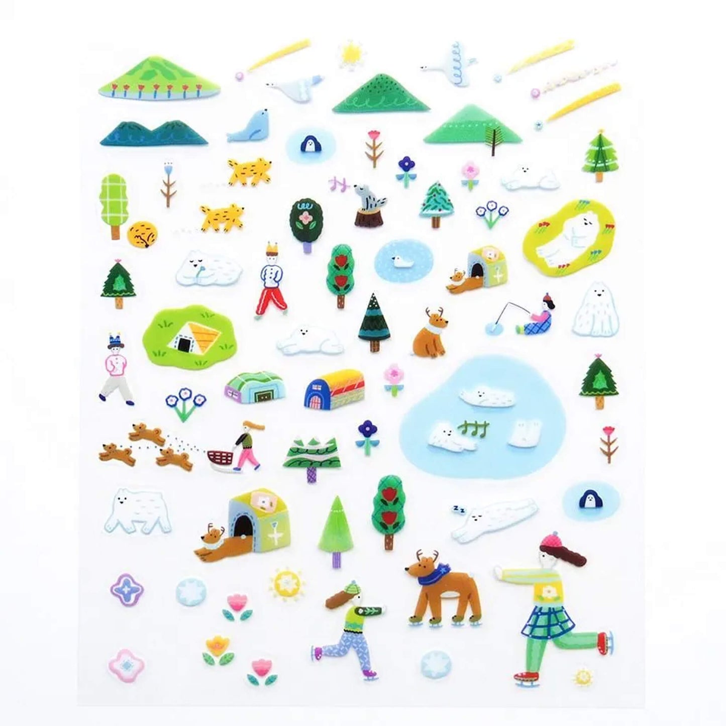 Cozyca Sticker Seal - A Cold Place, Far Away - Sticker Sheets