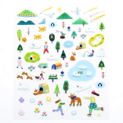 Cozyca Sticker Seal - A Cold Place, Far Away - Sticker Sheets
