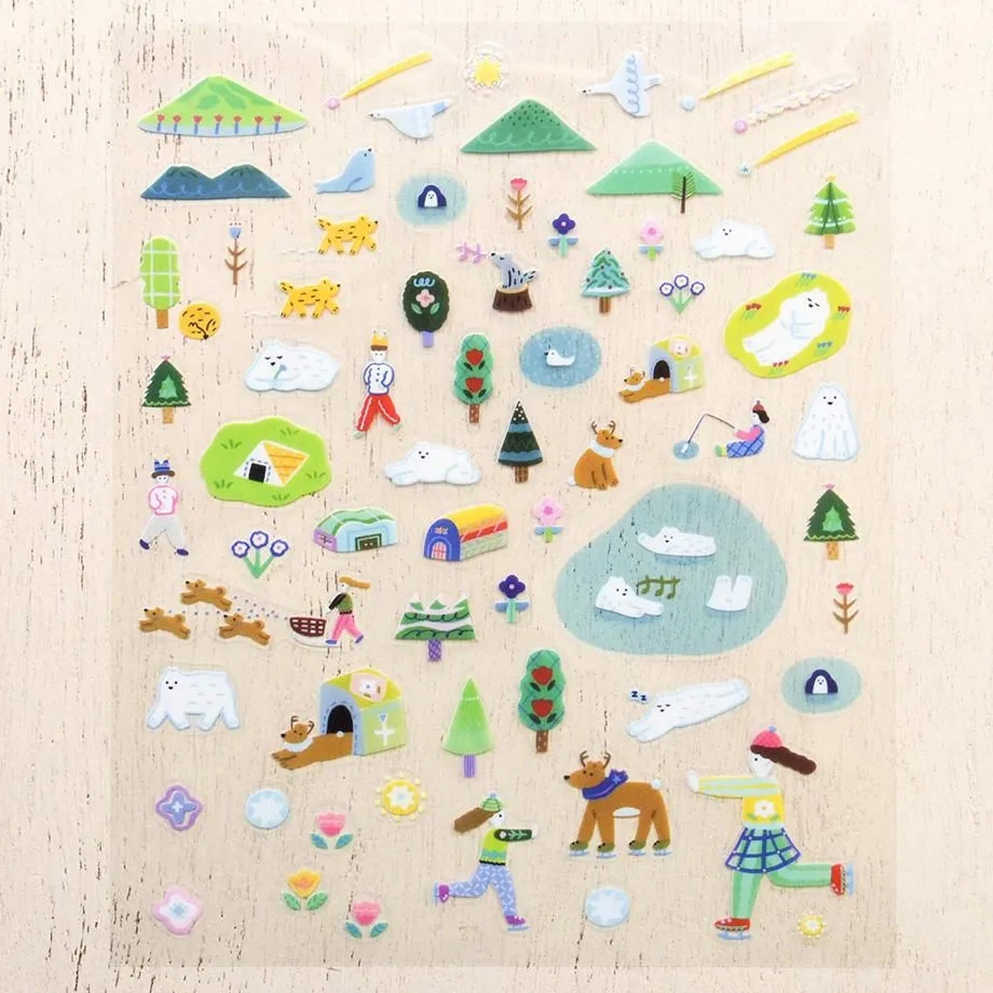 Cozyca Sticker Seal - A Cold Place, Far Away - Sticker Sheets