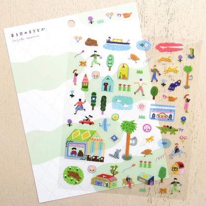 Cozyca Sticker Seal - A Day in the City - Sticker Sheets