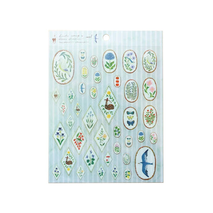 Cozyca Sticker Seal - Brids Song & Deer Dream - Sticker Sheets