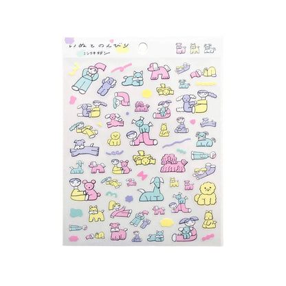 Cozyca Sticker Seal - Easy Days with a Dog - Sticker Sheets