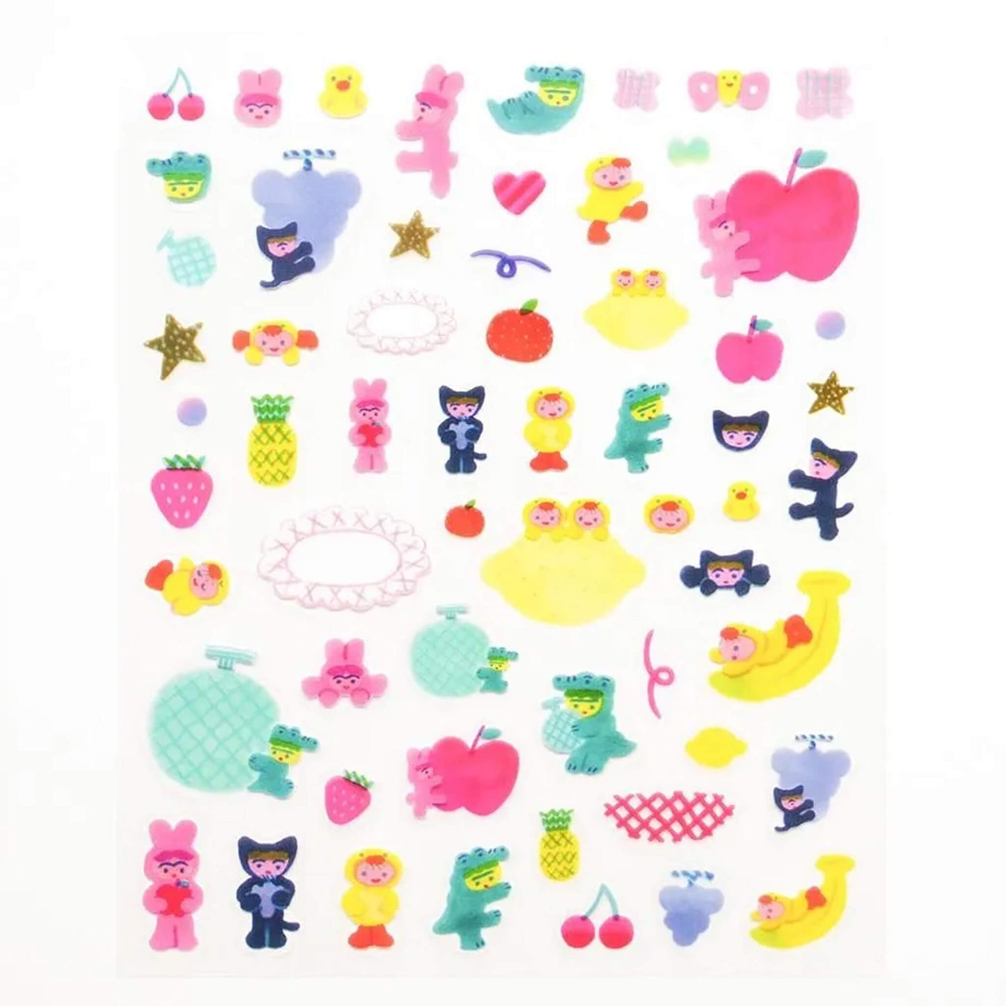Cozyca Sticker Seal - Fruits - Sticker Sheets