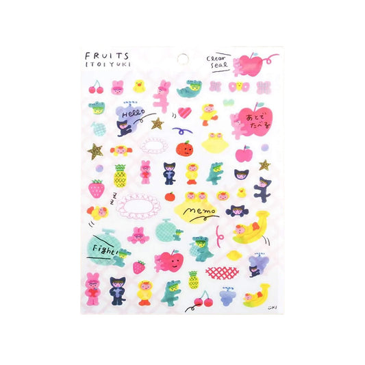 Cozyca Sticker Seal - Fruits - Sticker Sheets