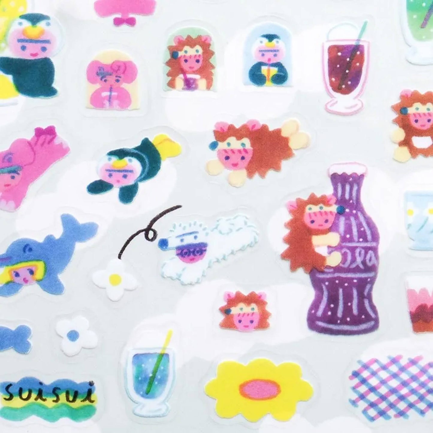 Cozyca Sticker Seal - Juice - Sticker Sheets