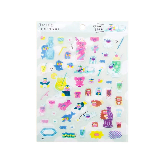 Cozyca Sticker Seal - Juice - Sticker Sheets