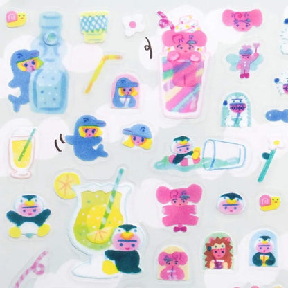 Cozyca Sticker Seal - Juice - Sticker Sheets
