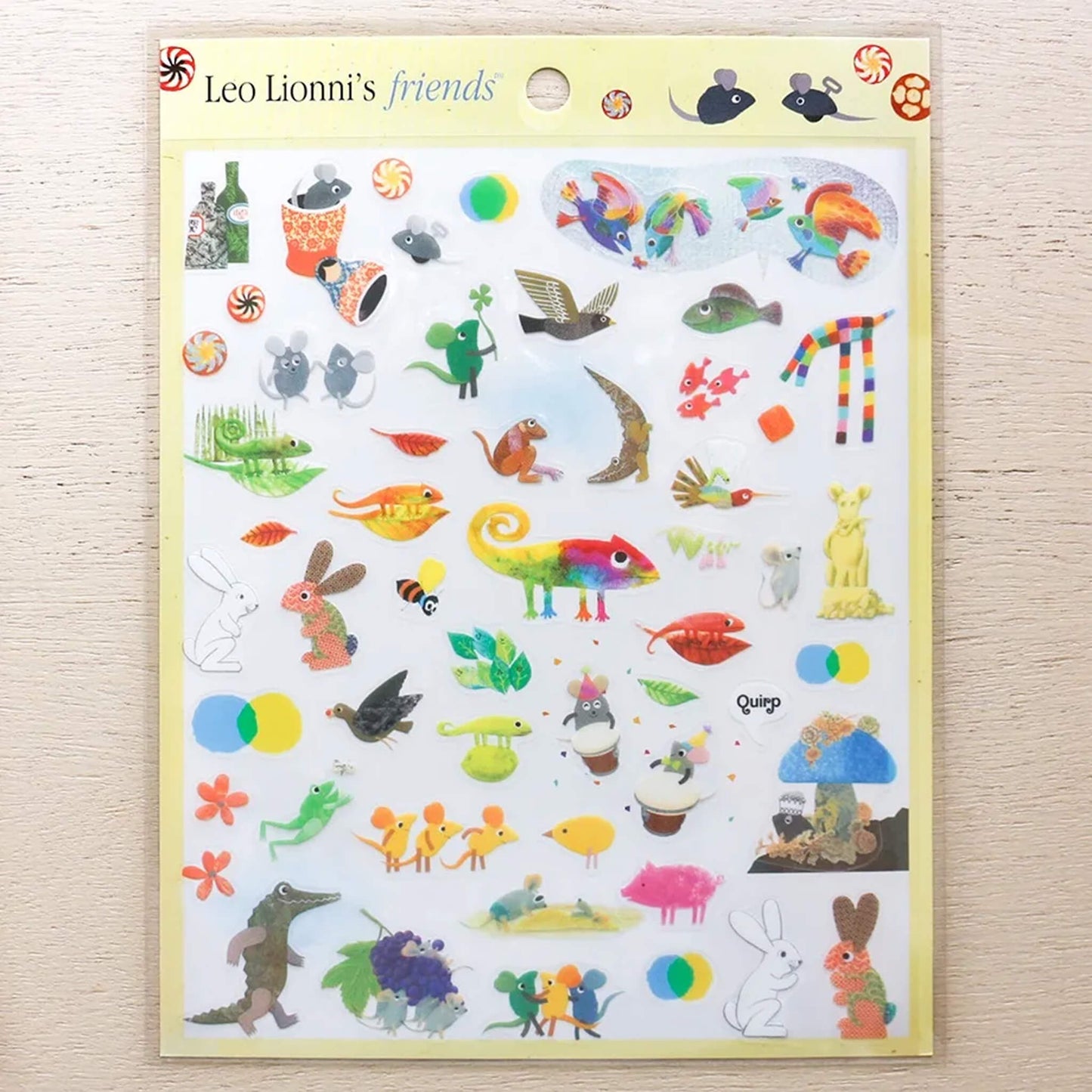 Cozyca Sticker Seal - Leo Lionni's friends - Sticker Sheets