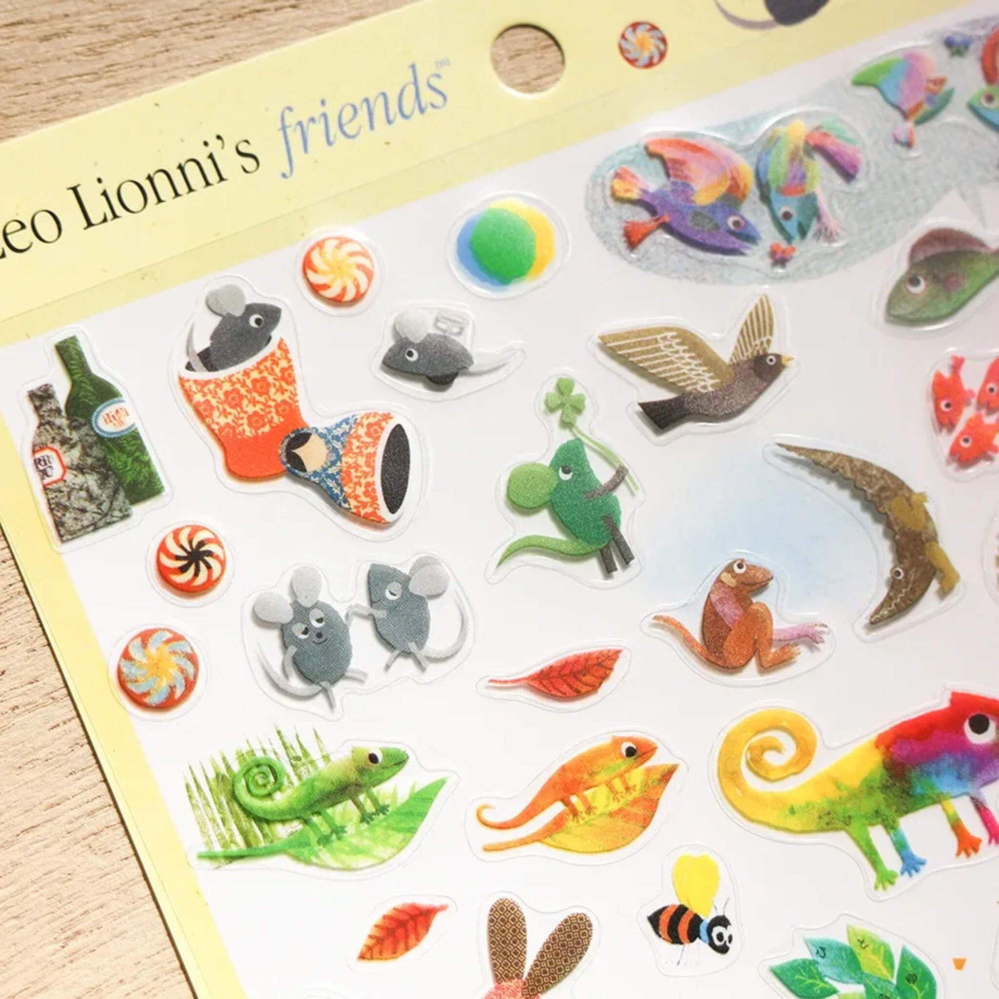 Cozyca Sticker Seal - Leo Lionni's friends - Sticker Sheets