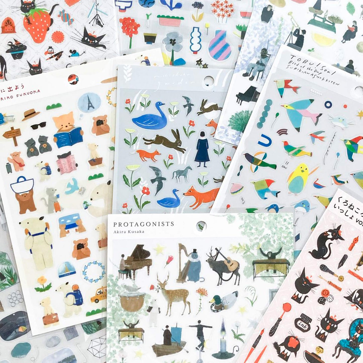 Cozyca Sticker Seals - Garden - Sticker Sheets