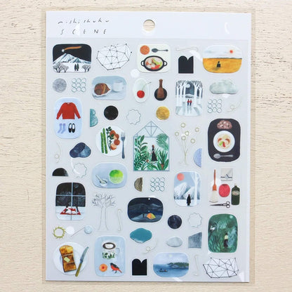 Cozyca Sticker Seals - Scene - Sticker Sheets