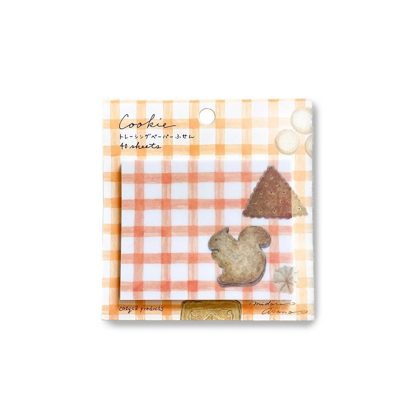 Cozyca Tracing Paper Sticky Notes - Cookie - Sticky Notes