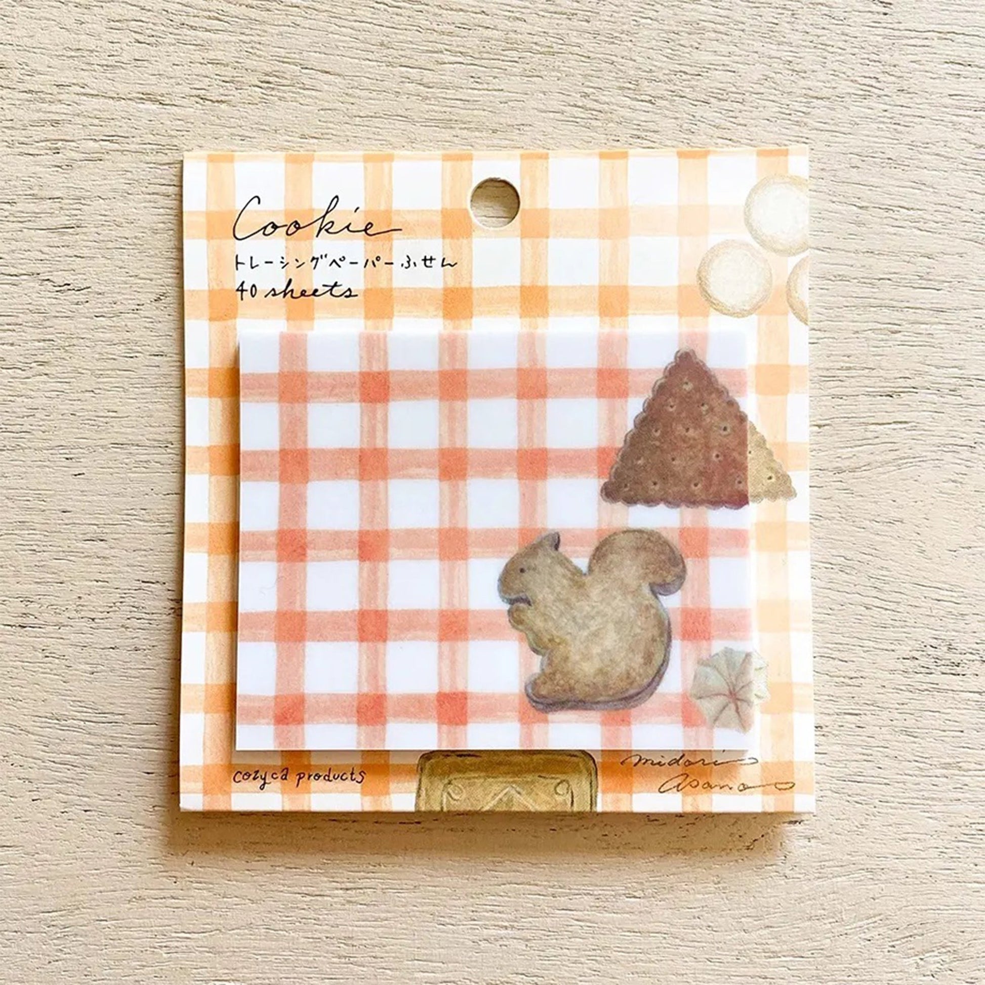 Cozyca Tracing Paper Sticky Notes - Cookie - Sticky Notes