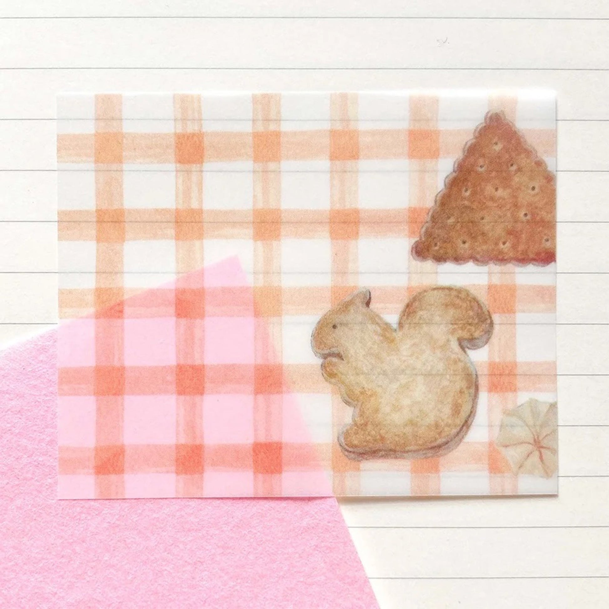 Cozyca Tracing Paper Sticky Notes - Cookie - Sticky Notes