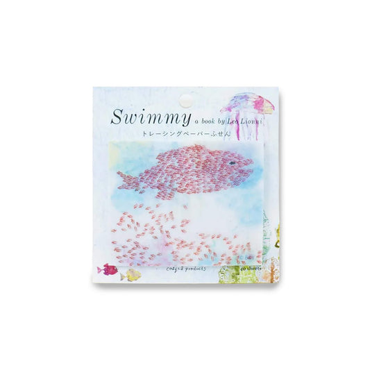 Cozyca Tracing Paper Sticky Notes - Swimmy - Sticky Notes