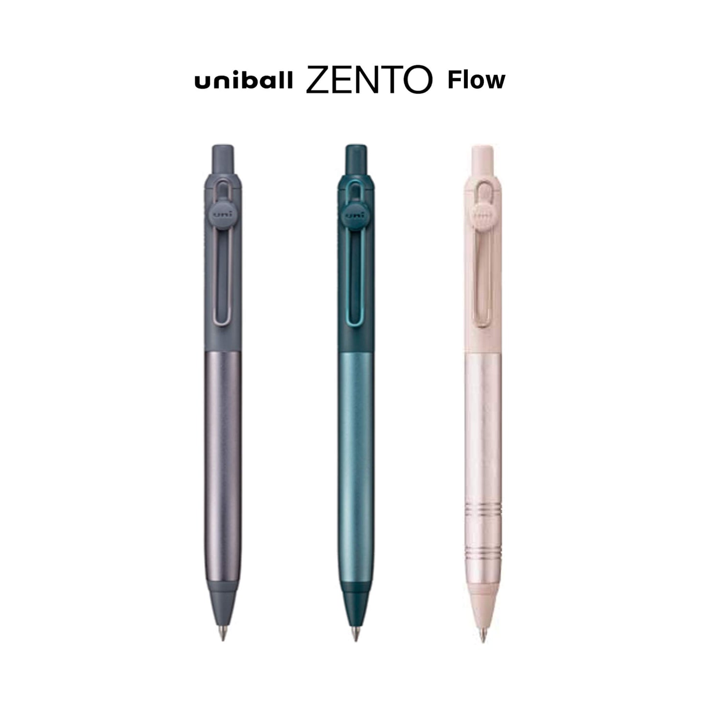 Uniball Zento Gel Pen Flow Model 0.5mm