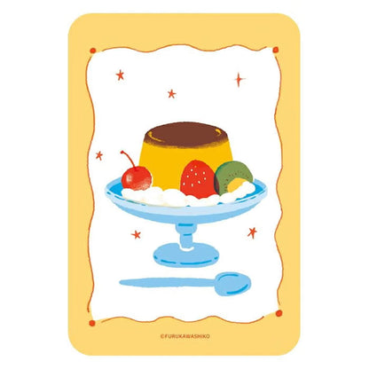 Fukukawa Shiko Clear Bookmark [A6] - Pudding - Hontowatashi - Bookmarks