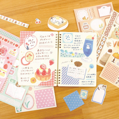 Furukawa Deco Paper Set Limited - Pink - Patterned Paper