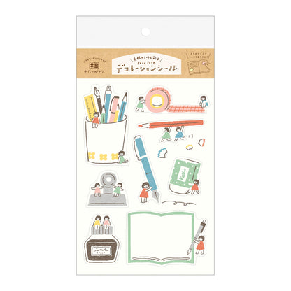 Furukawa Decoration Sticker - Little People & Stationery - Sticker Sheets