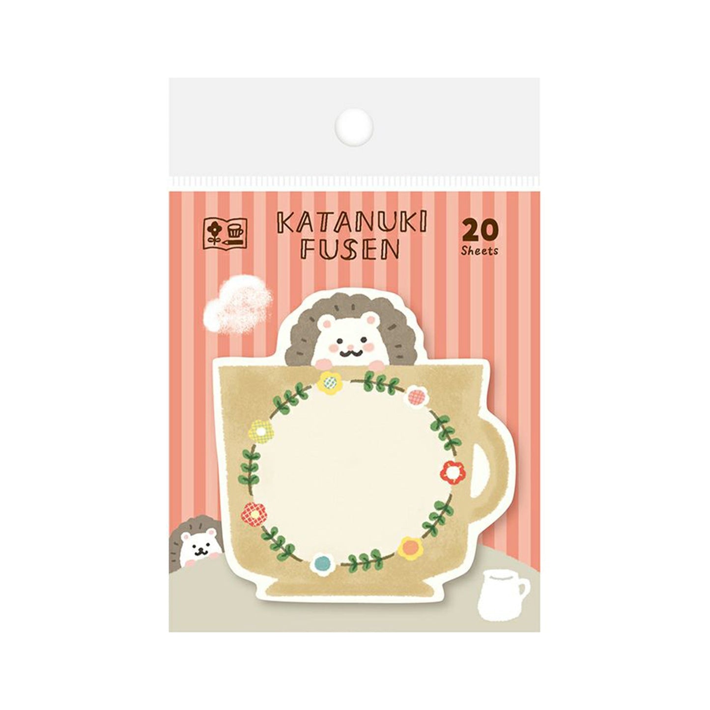 Furukawa Die Cut Sticky Notes - Hedgehog - Sticky Notes