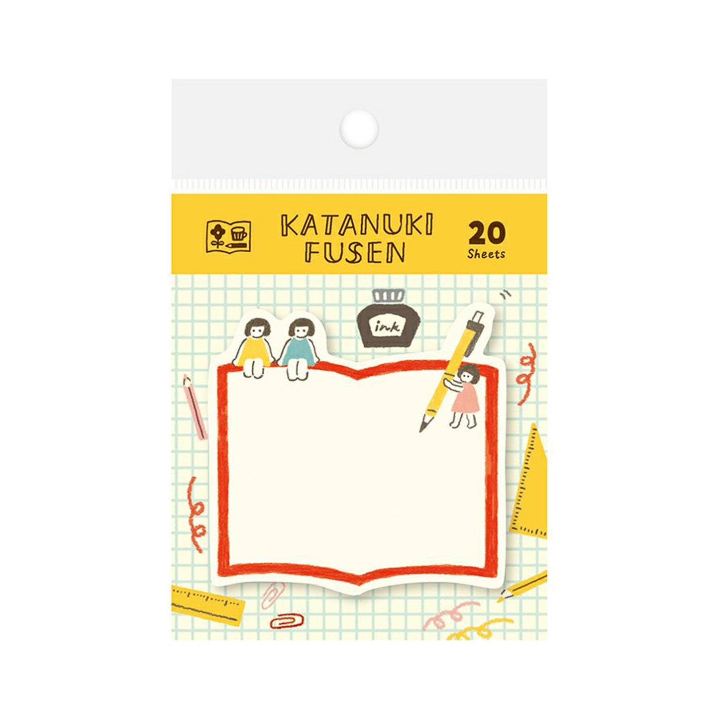 Furukawa Die Cut Sticky Notes - Helpful Little People - Sticky Notes