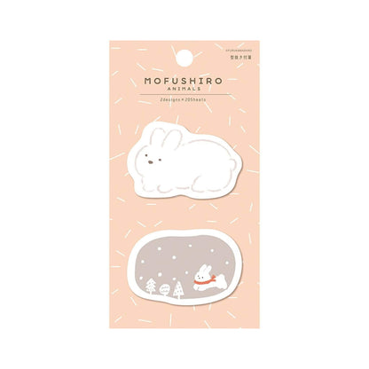 Furukawa Die Cut Sticky Notes Wa - Life 2024 Winter Limited - Rabbit - Sticky Notes