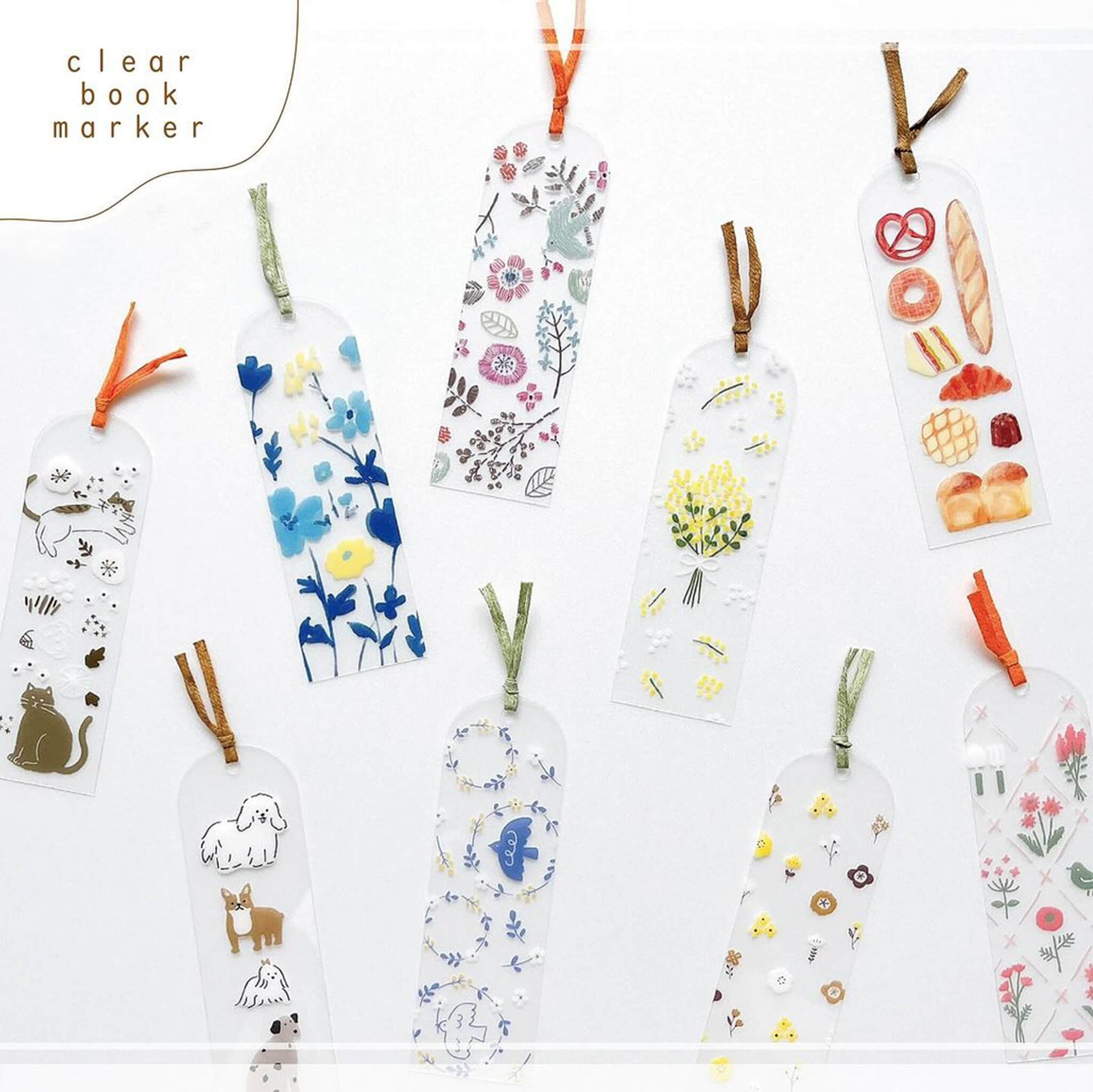 Furukawa Hontowatashi Clear Bookmark - Bun - Bookmarks