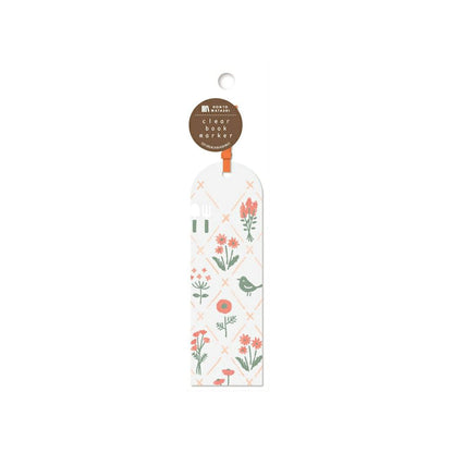 Furukawa Hontowatashi Clear Bookmark - Dry Flower - Bookmarks