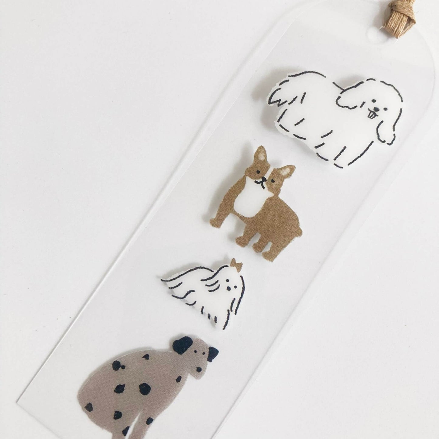 Furukawa Hontowatashi Clear Bookmark - Inu Atsume - Bookmarks