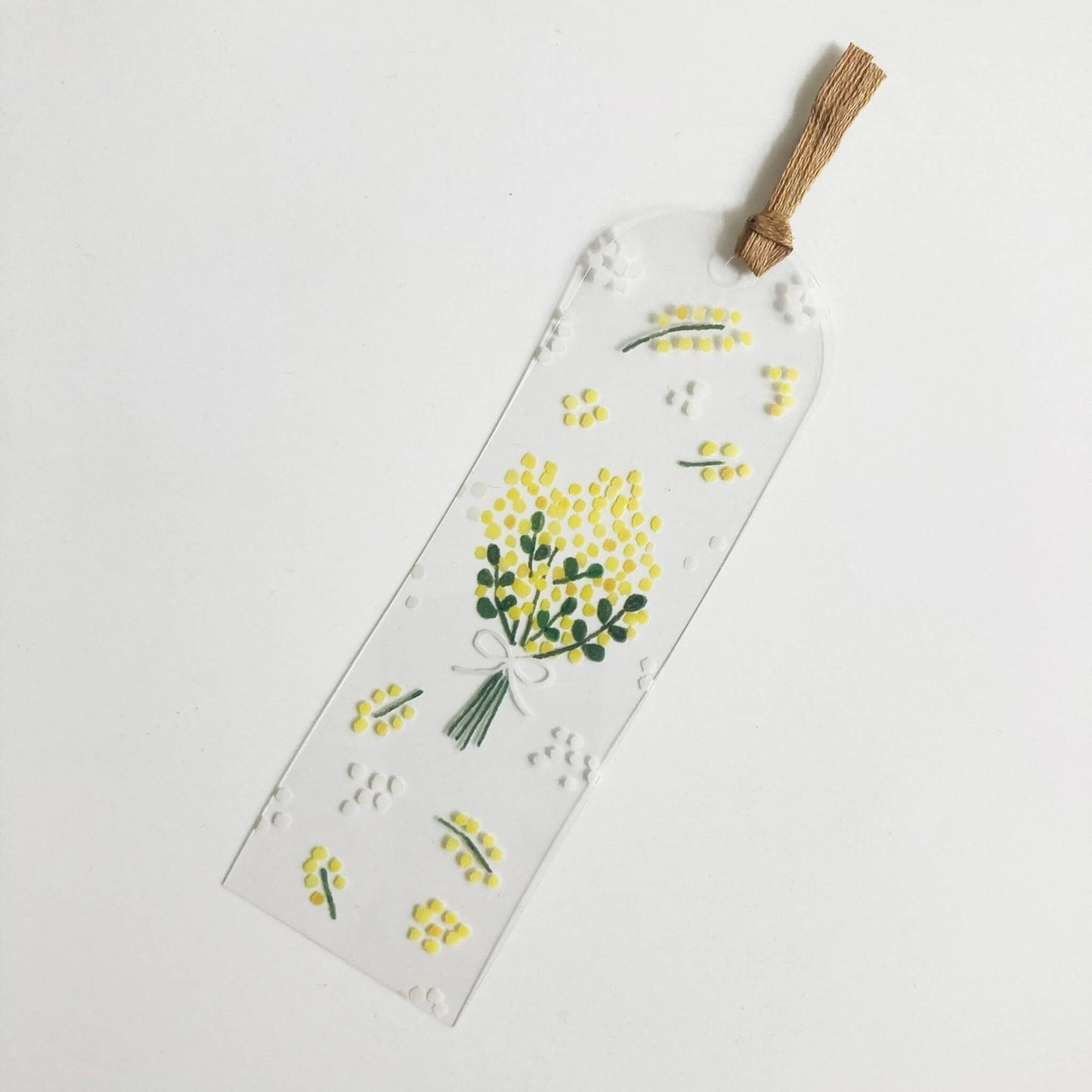 Furukawa Hontowatashi Clear Bookmark - Mimosa - Bookmarks