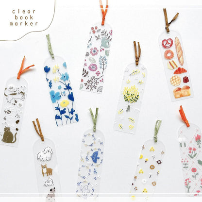 Furukawa Hontowatashi Clear Bookmark - Mimosa - Bookmarks