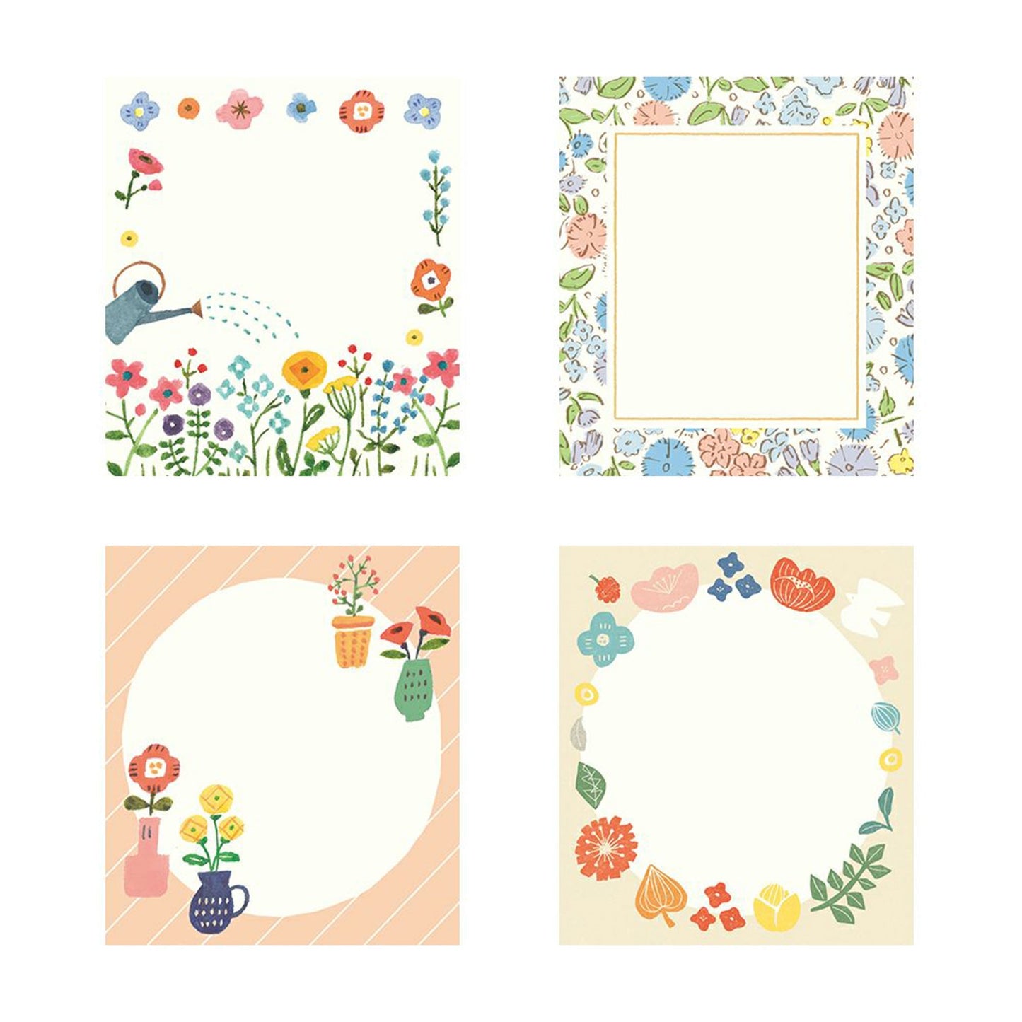 Furukawa Memo Pad - Flower - Memo Pads