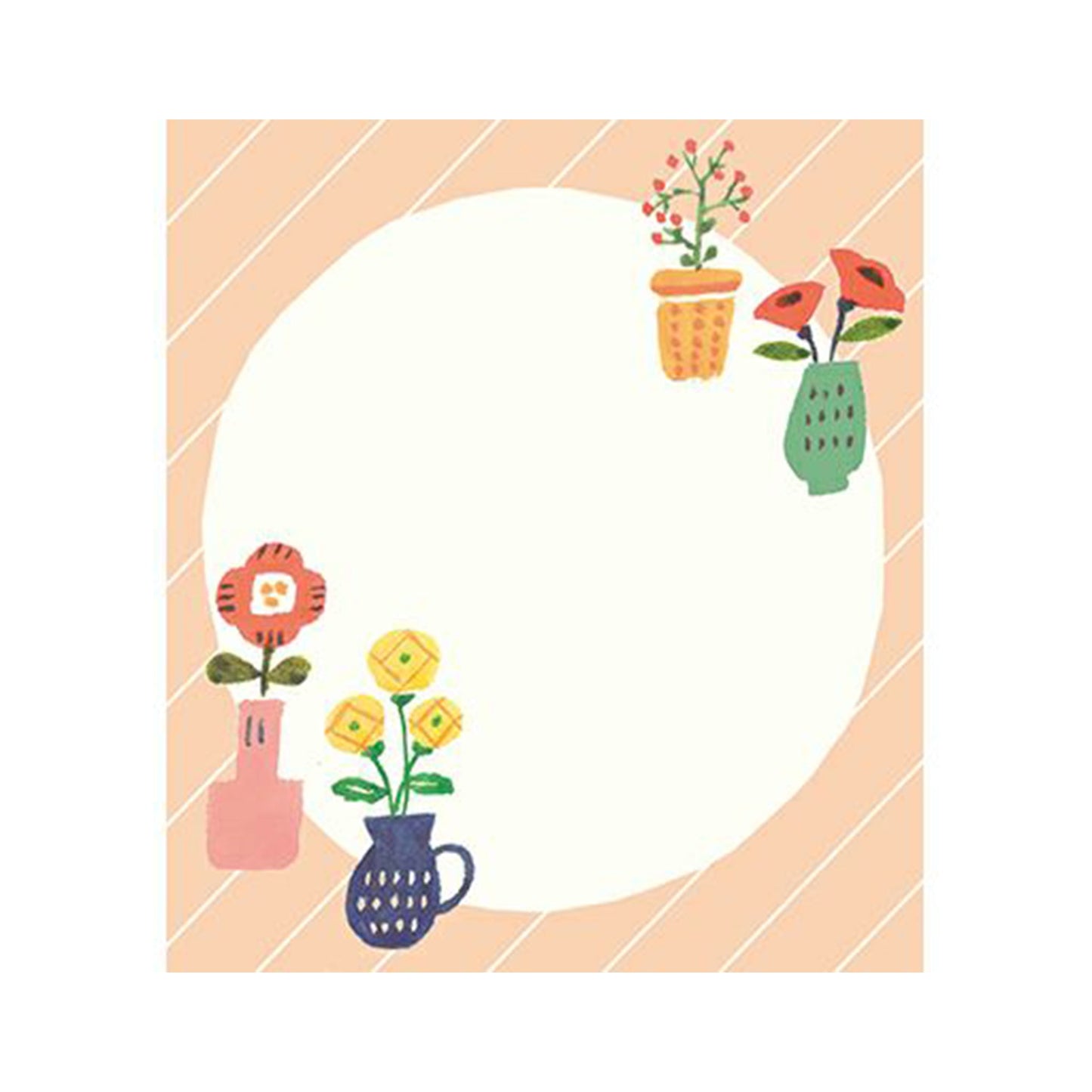 Furukawa Memo Pad - Flower - Memo Pads