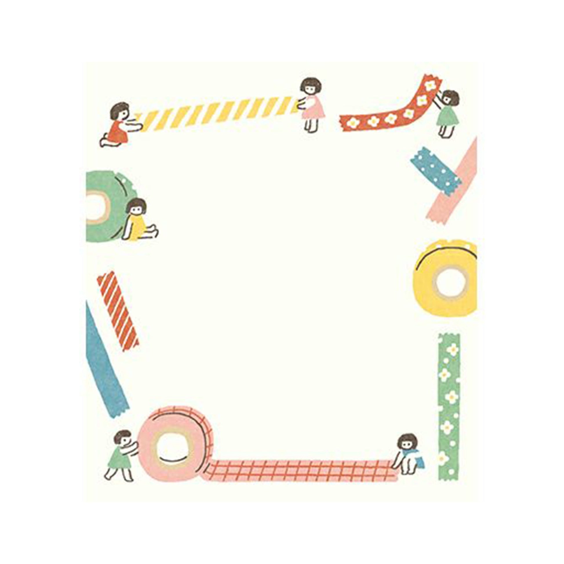 Furukawa Memo Pad - Little People - Memo Pads