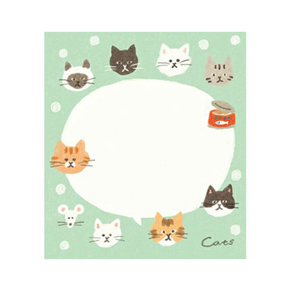 Furukawa Memo Pad - Mug Cat - Memo Pads