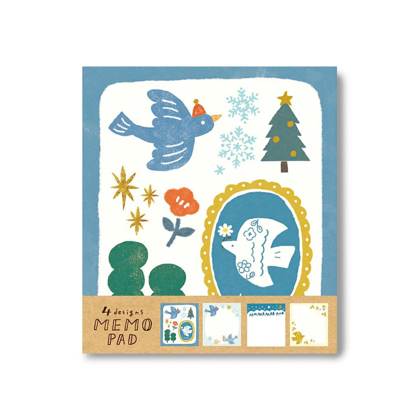 Furukawa Memo Pad - Sparkling and Little Bird - Memo Pads