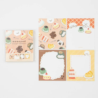 Furukawa Memo Pad Wa - Life 2024 Winter Limited - Cafe Dog - Memo Pads