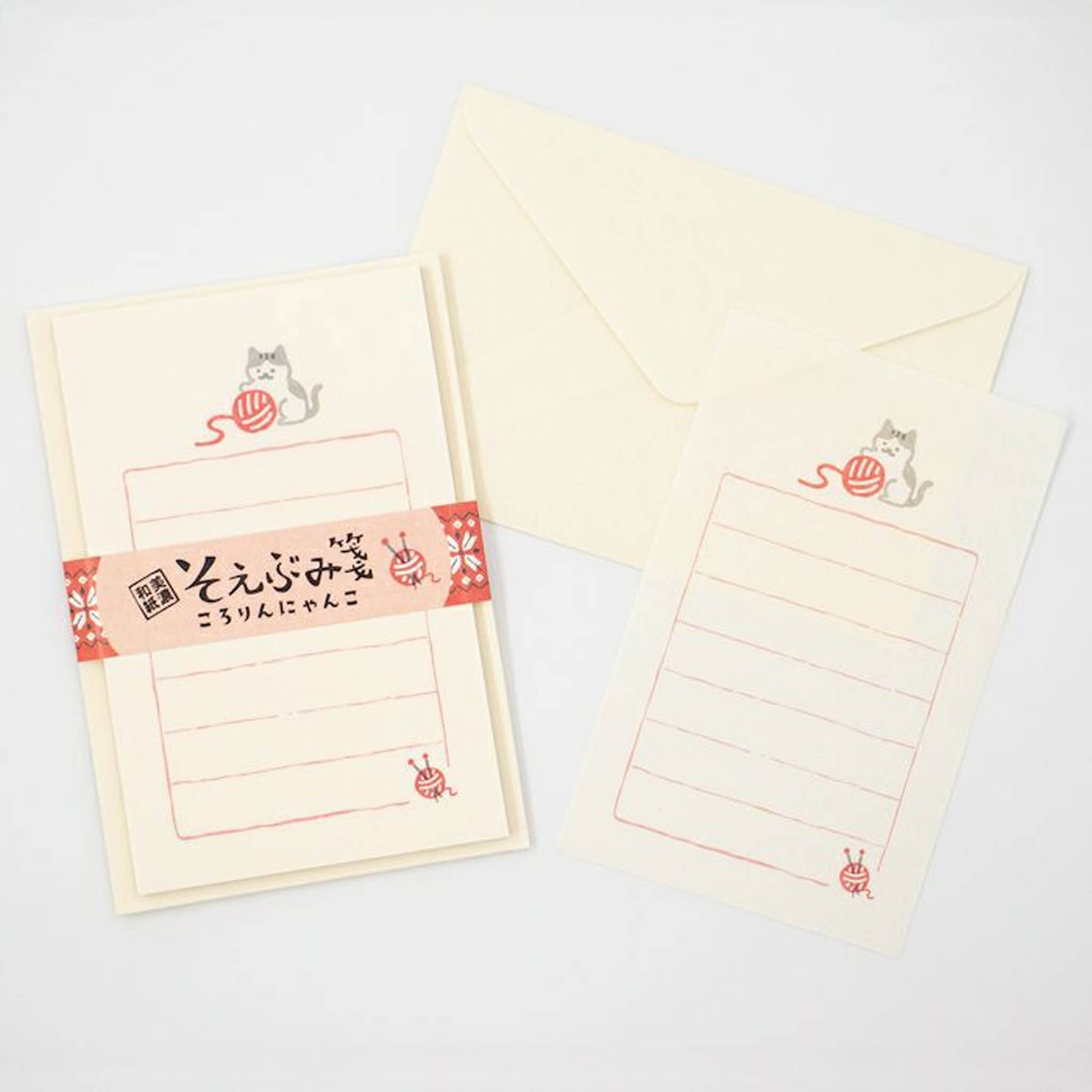 Furukawa Mini Letter Writing Set Wa - Life 2024 Winter Limited - Yarn - Rolling Kitty - Mini Letter Writing Sets