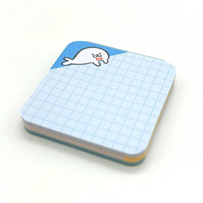 Furukawa Mini Message Sticky Notes - Hyokkori Azarashi - Sticky Notes