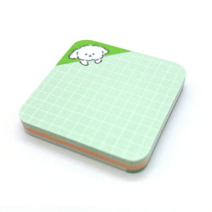 Furukawa Mini Message Sticky Notes - Hyokkori Inu - Sticky Notes