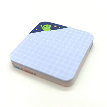 Furukawa Mini Message Sticky Notes - Pop - up Alien - Sticky Notes