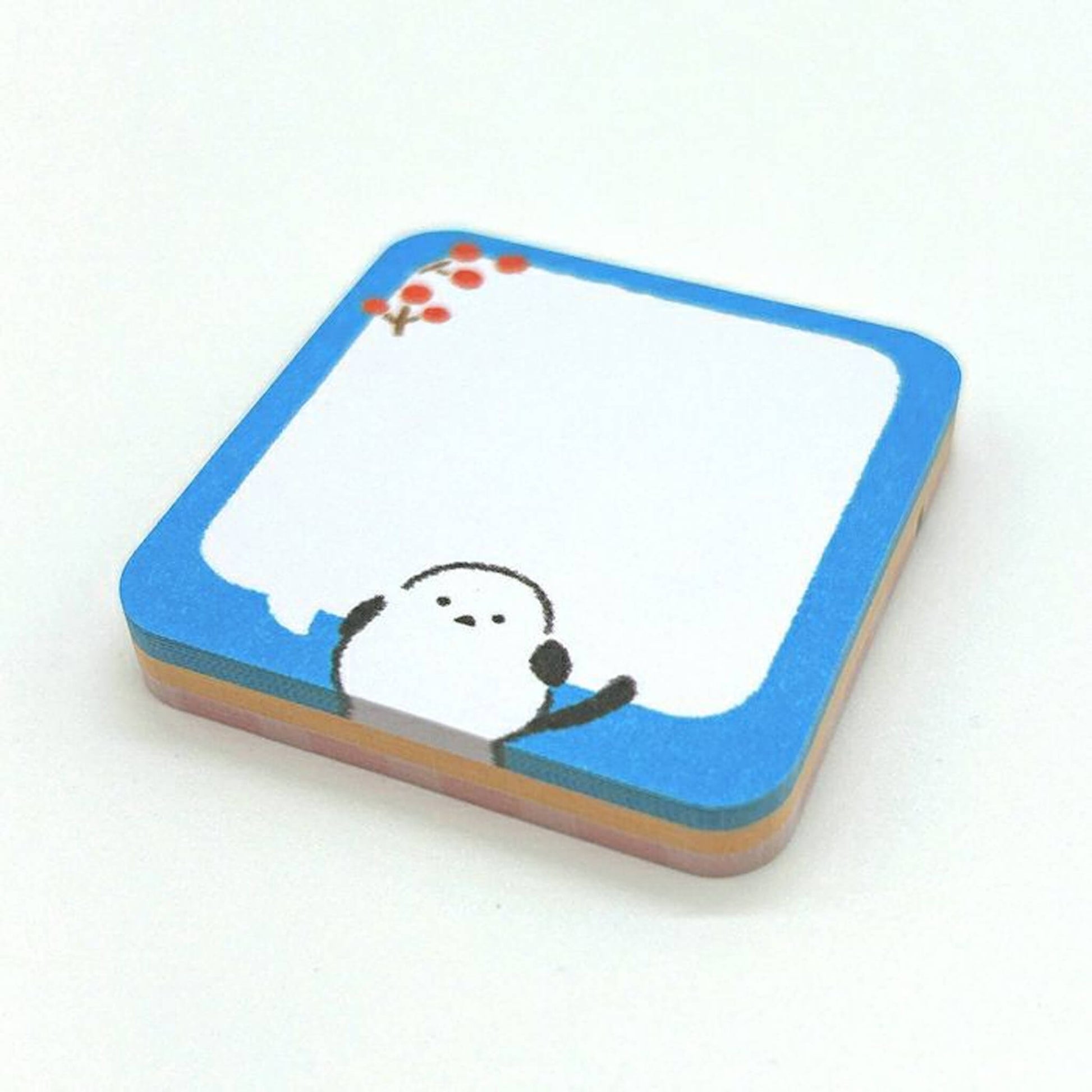 Furukawa Mini Message Sticky Notes - Speech Bubble White Bird - Sticky Notes