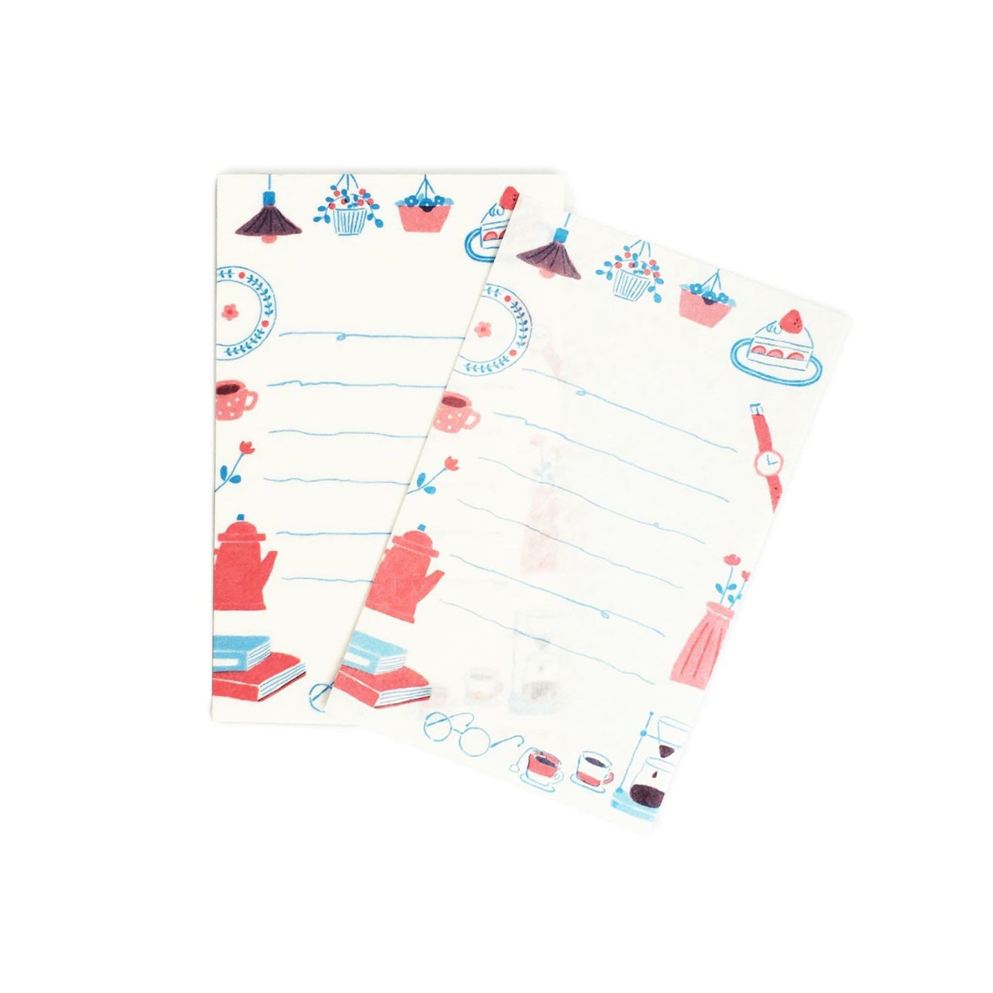 Furukawa Mino Washi Paper Letter Set - Café - Mini Letter Writing Sets