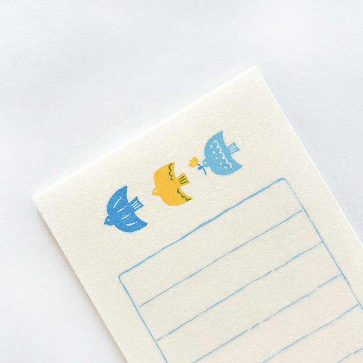 Furukawa Mino Washi Paper Mini Letter Set - Delivery Bird - Mini Letter Writing Sets