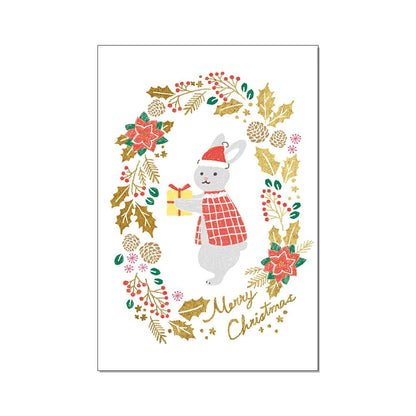 Furukawa Postcard Wa - Life 2024 Winter Limited - Rabbit Santa - Postcards