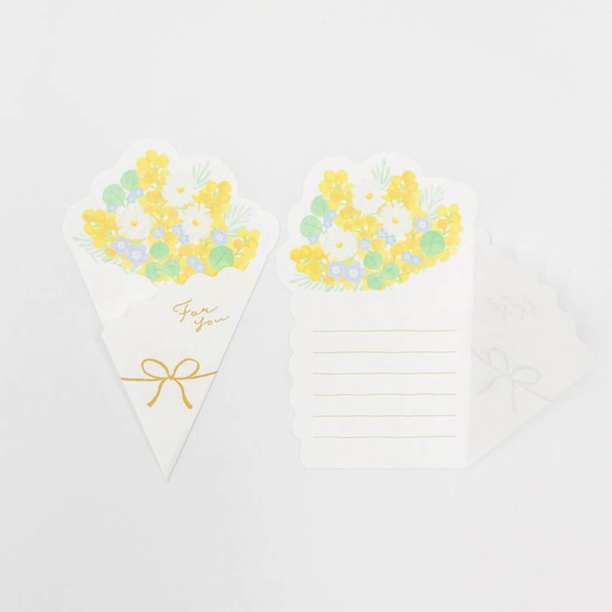 Furukawa Shiko Bouquet Letter Set - Mimosa - Wa - Life Spring 2026 Limited - Letter Paper